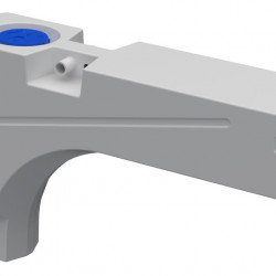Fresh water tank 95 l - For Fiat Ducato from 2006 onwards and similar models - With drain spout