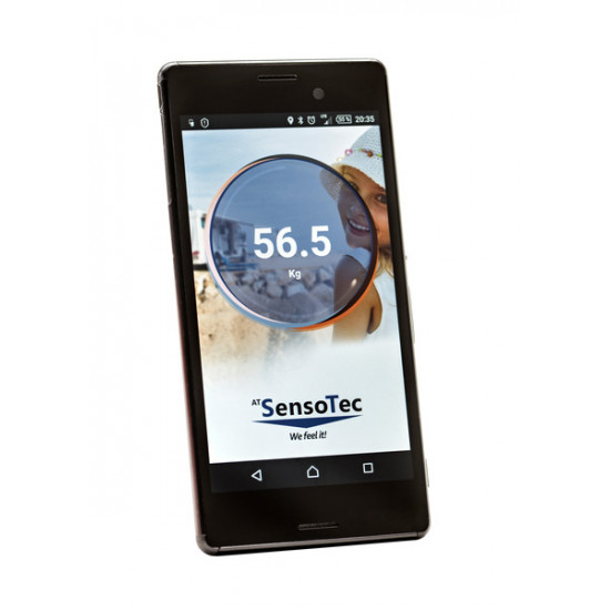 Digital support load scale STB 150 with Bluetooth - Orange
