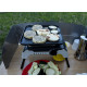 Cook'n'Fold ribbed grill plate