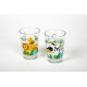 Drinking glasses with SAFARI motif, set of 2