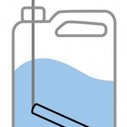 CampingStar water heating element for canisters 230 V / 75 W