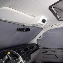 Thermal blackout mats with suction cup attachment for Ford Tourneo Custom >2023