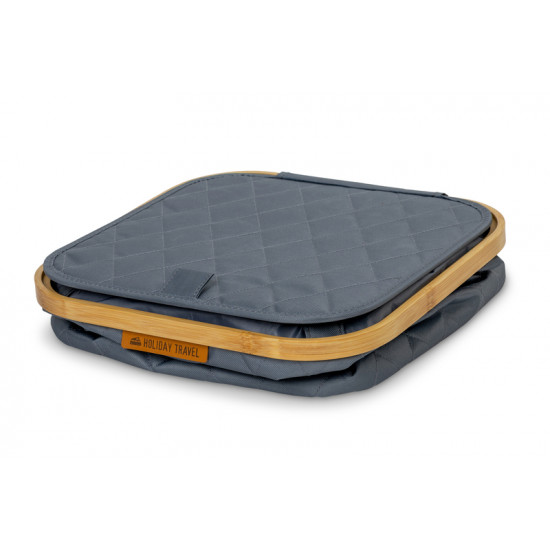 HOLIDAY TRAVEL Folding basket with lid