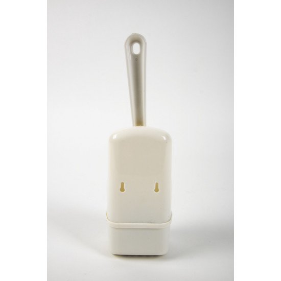 Toilet brush with holder