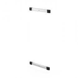 Mounting profile kit Bars Deluxe DJ Crafter from 2017 onwards - Silver
