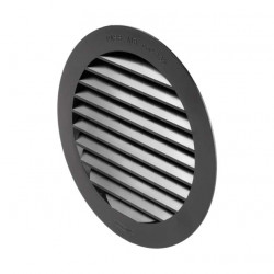 Round recirculation intake grille