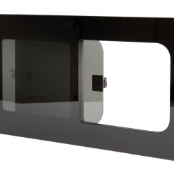 W460 x H280 mm Universal real glass sliding window