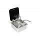 Sink with glass cover