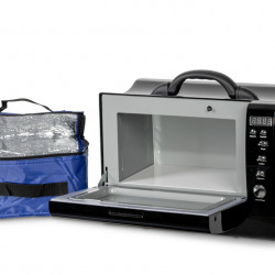 Portable microwave oven - 12 V / 230 V