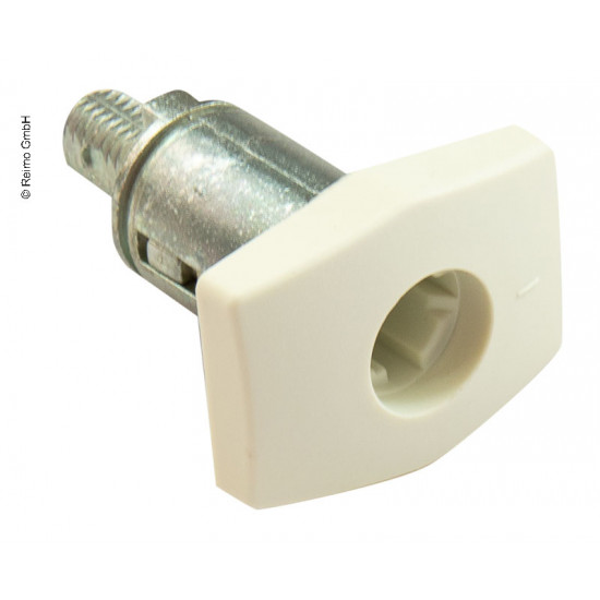 White square trunk lid lock without cylinder and key