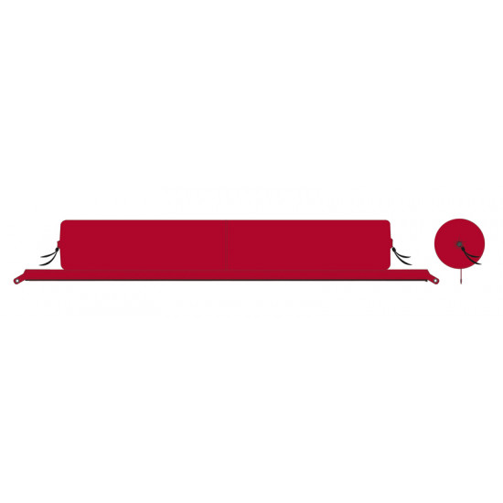 BENT "XL Lounger" red