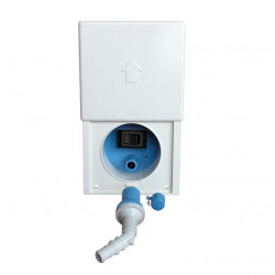 External connection for shower