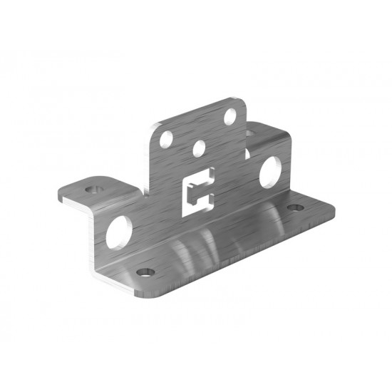 Side reinforcement bracket (length 80 mm) for large solar modules
