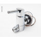 Single-lever ceramic mixer Trend C, chrome with switch