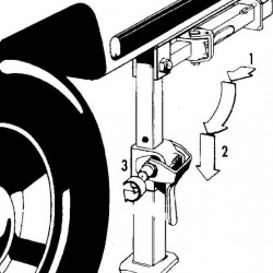 Quick-Lift Mercedes Sprinter 312 and 412 - For the front axle