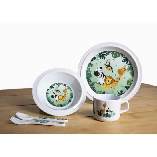 Children's tableware set SAFARI
