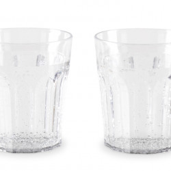 Polycarbonate faceted lenses 300ml