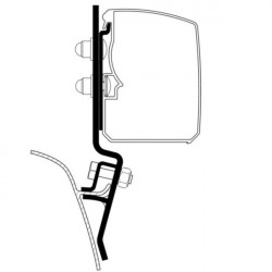 Awning adapter - VW T2/T3 up to 07/1990