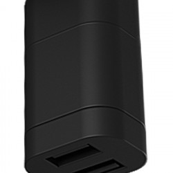 Starter set with 2 LED spotlights (version S) and USB-A dual charging plug