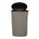 Flextrash waste bin, 3 liters, grey