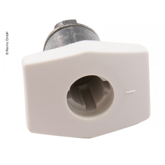 White square trunk lid lock without cylinder and key