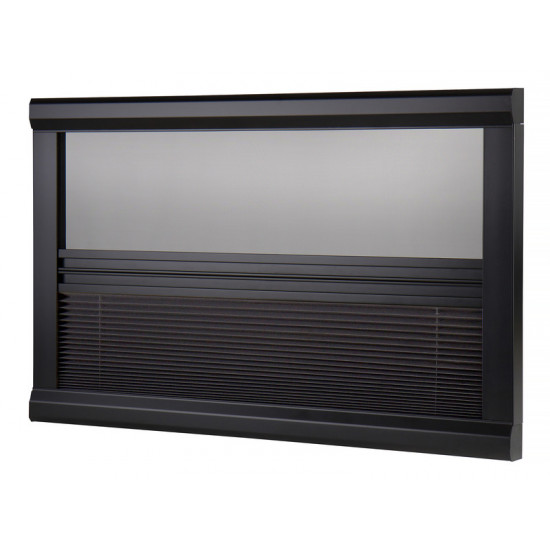 UniFrame – Window interior frame with blackout blind and mosquito screen