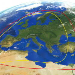 Receiver-independent satellite system