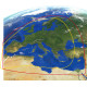 Receiver-independent satellite system