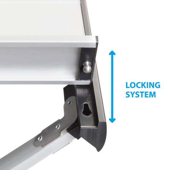 Aluminum rolling table Titanium Axia 6
