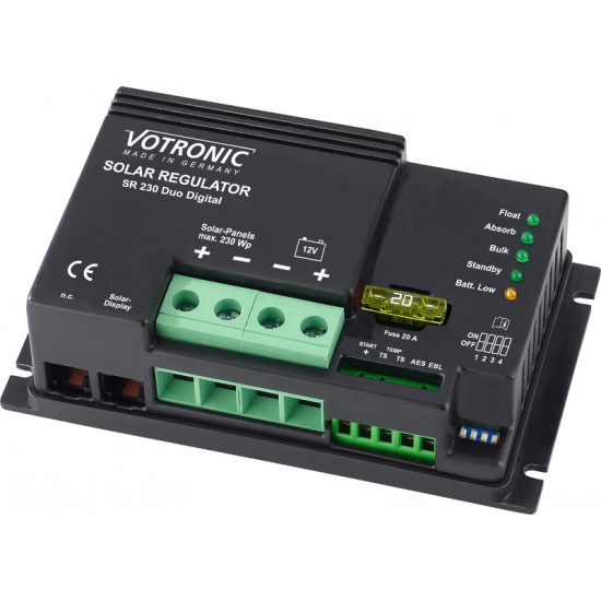 Solar charge controller SR 230 Duo Digital