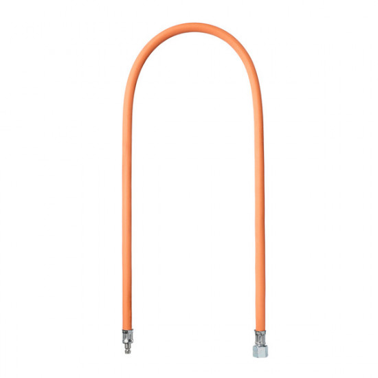 Gas hose W 100 with coupling pin