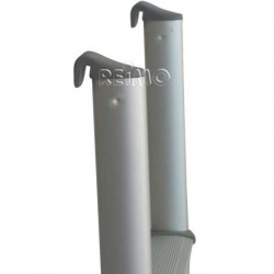 Aluminum ladder - 5 steps - 130 cm
