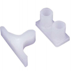 Plastic snap fasteners, 2 pcs. self-service packaged