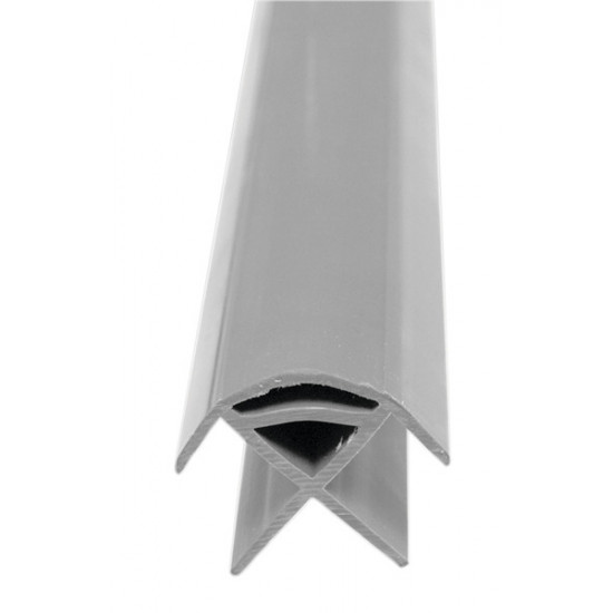 Luxury corner connector profile 2.2 m - Medium Grey