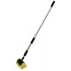Car wash brush with all-around brush and adjustable handle 1.15 - 1.8 m