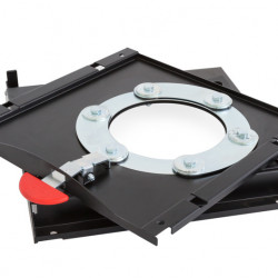 Swivel bases, passenger side, for Renault Trafic and similar models from 2014 onwards