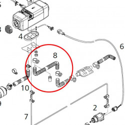 Exhaust pipe Ed.flex.ID 24mm