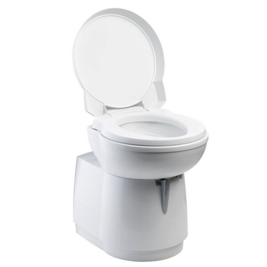 Cassette toilet C263-CS - electric flush - white