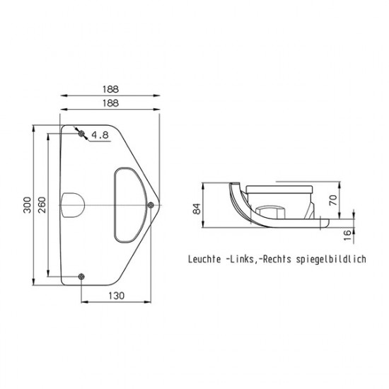 Multiple Function Light L 2000 - Right