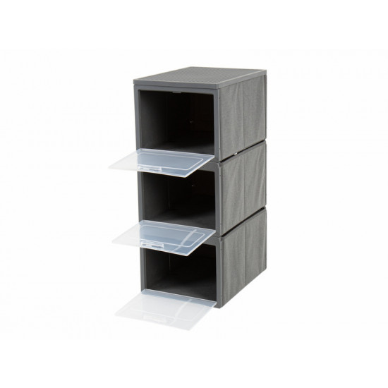 Folding cabinet Box 3 - Camping cabinet with 3 compartments