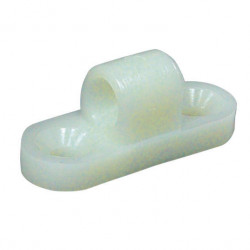 Vertical wall eyelet, plastic, loose