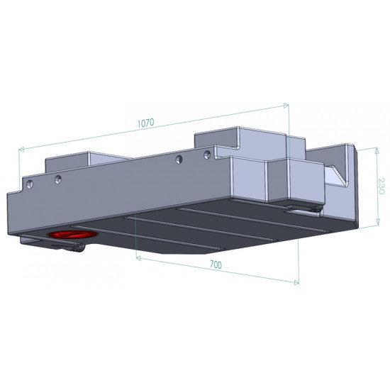 Wastewater tank Sprinter / Crafter / TGE from 2017 onwards - 95 l