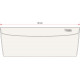 Pocket Plus Storage M - cream white