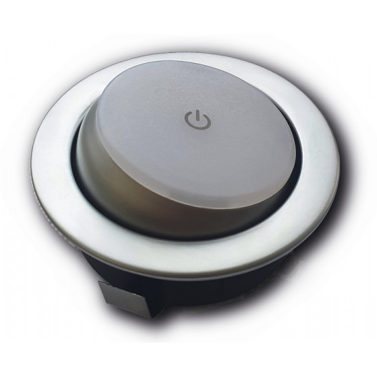 Adjustable LED recessed spotlight