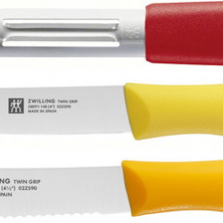 Zwilling knife set, assorted colors