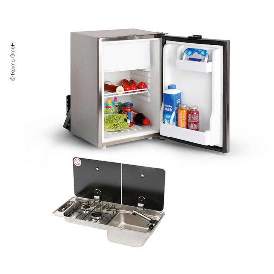 Campervan conversion kit 40 K - Cooker-sink combination & built-in refrigerator