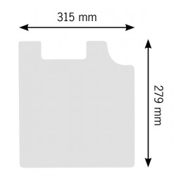 Cutting boards and sink insert - including for Fendt / Hobby models