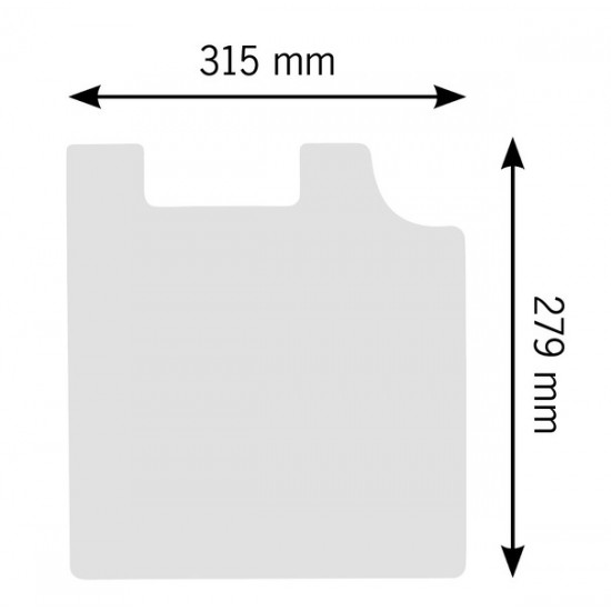 Cutting boards and sink insert - including for Fendt / Hobby models