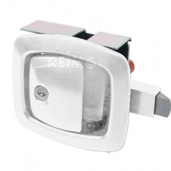 white trunk lock