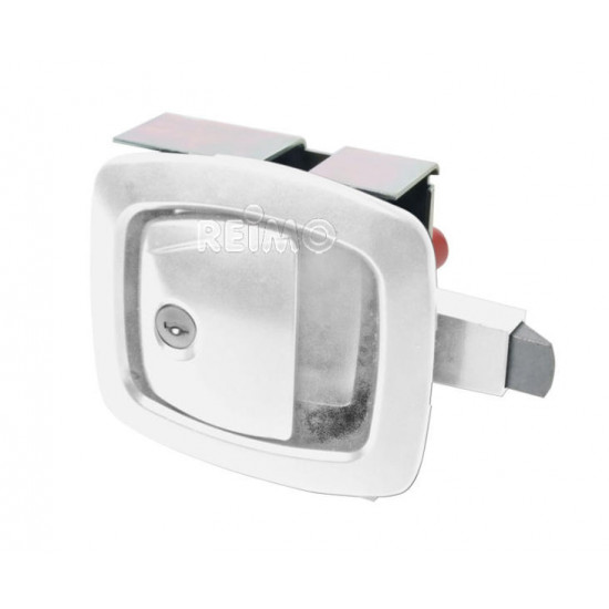 white trunk lock